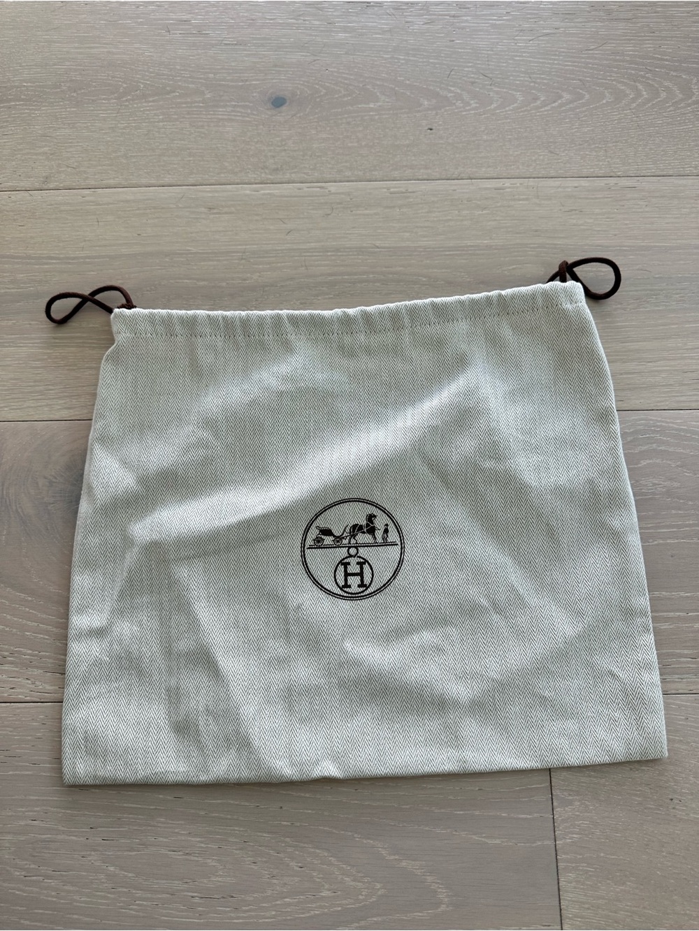 Authentic Hermes dust bag